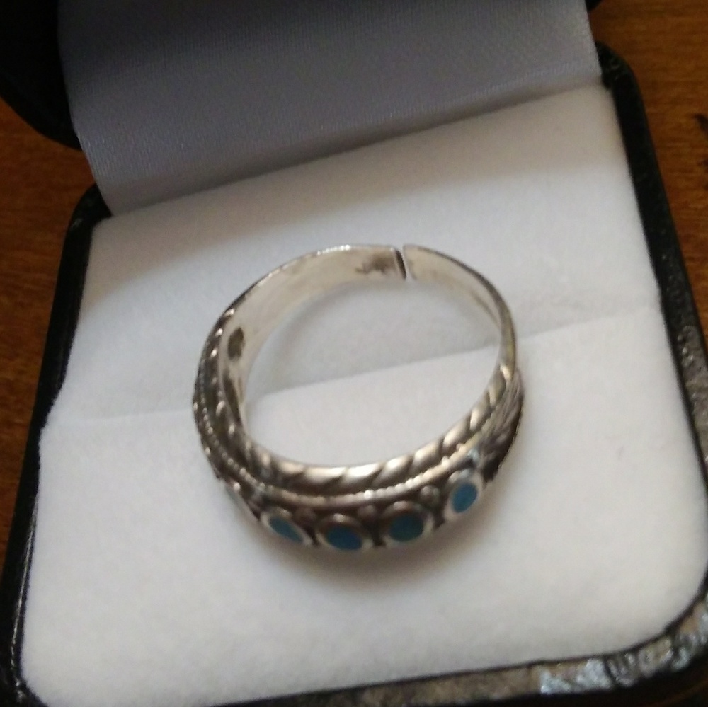 Silver ring 925. - Picture 2 of 2